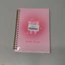 SNNDER Soft Pretzel Pattern Spiral Notebooks, Bakery Journaling Notebook for Writing, Pretzel Lover Gift, Kitchen Food Notebook for Note Taking, 5.5x8.3 Inch