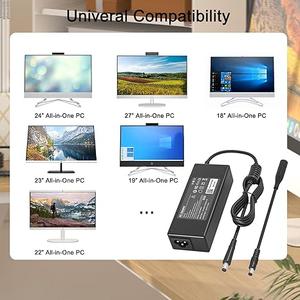 DONGNI 90W Desktop Charger Compatible with HP All in One Desktop Computer Power Cord 24 27 23 22 ProDesk 600 400 EliteDesk 705 800 Mini 27-CR0082 24-DD0210 Pavilion DV7 DV6 DV5 DV4 G6 G7 Adapter