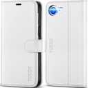 TUCCH Case Wallet for iPhone 17e, Case for 16e, [RFID Blocking] 4 Card Holder Kickstand [Shockproof TPU Shell] PU Leather Magnetic Closure Protective Cover Compatible with iPhone 17e/16e 6.1", White
