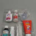 Little Remedies New Baby Essentials Kit with Saline Nasal Spray, Diaper Rash Cream, Gas Relief Drops, Gripe Water & More, Safe for Newborns