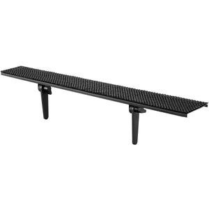 Bracwiser No Drill TV Top Shelf 24 inch Wide for Thin Monitor TV Top Mounting Bracket Platform Holds Speaker, AV Receiver, Media Box, Game Console and More (CS106LMINI)