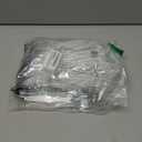 Premium Disposable Clear Plastic Forks (50 Count) | Transparent, Durable, and Convenient for Parties, Events, and Everyday Use