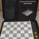 Chessnut Go Ultimate Portable Travel Electronic Chessboard with Full Piece Recognition and Strong Magnetic Adhesion - Perfect Desk or Travel SizeOrange