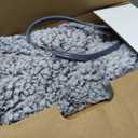 Sealy Electric Blanket Heated Throw 50"x60" Soft Double Sherpa Super Cozy with 6 Fast Heating Levels & 2-10 Hours Auto-Off, Over-Heat Protection, Machine Washable, Charcoal