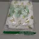 HOMFREEST Gold Christmas Trees Pillow Covers 18x18 Set of 2 White Xmax Soft Faux Fur Throw Pillowcases Winter Holiday Decorative Cushion Cases for Sofa Couch Home Decor