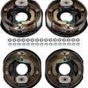 4Pcs 10" x 2-1/4" Electric Trailer Brake Assemblies for 3,500lbs, Left and Right