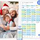 27”Smart Digital Calendar Family Meal Wall Planner - Touchscreen Interactive Calendar, Dual Mode Smart Calendar and Photo Frame, To-do Organizer, Reward System, Sync Online Calendars, Wall Mounted