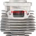 40mm Big Bore Cylinder Piston Ring Kit for 2 Stroke Engine 43cc 47cc 49cc Mini ATV 4 Wheeler Quad Gas Scooter Bike(40-5)