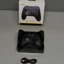 EasySMX X05Pro Wireless PC Controller – QuietPress Buttons, 2Stage Impulse Triggers, 2 Programmable Buttons, Hall Joysticks, 1000mAh Battery, 1000Hz Polling Gaming Controller for PC/Switch/Android/iOS