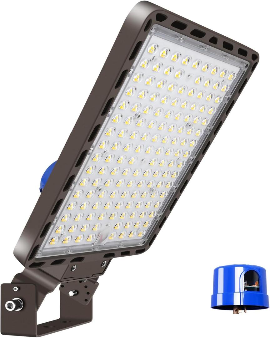 LEDMO LED Parking Lot Light 350W Trunion Mount Commercial 525000lm, 350W-1 Pack-Trunion Mount