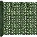 DOPGIB Artificial Ivy Privacy Fence Roll Screen,128" by 72" (64 SQFT) UV-Anti Faux Hedge Fence and Fake Ivy Vine Leaf Wall Panels for Indoor&Outdoor Green Backdrop, Garden Greenery Decor