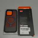 TORRAS Magnetic Ostand for iPhone 14 Pro Max Case [Compatible with Magsafe] with Stand, [Military Grade Drop Protection] Shockproof Translucent Back Slim Protective Phone Case (2022), Black