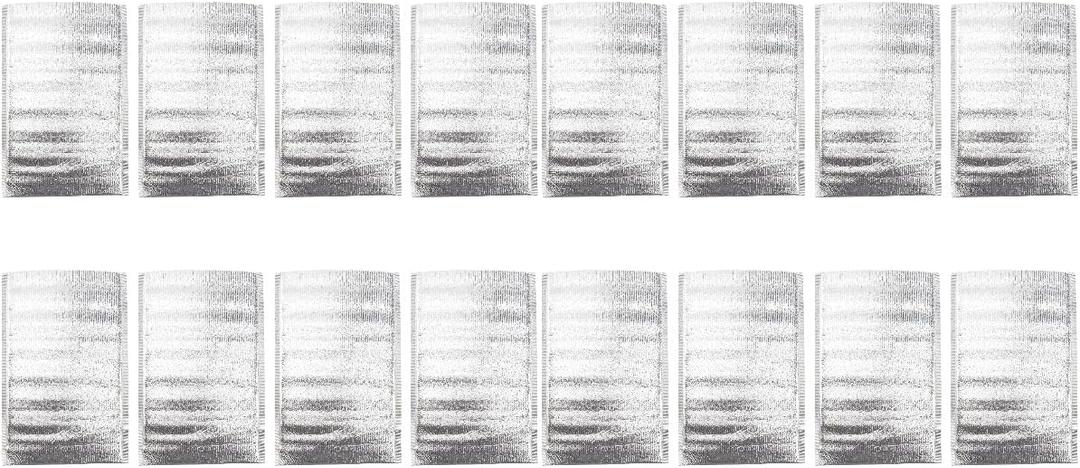 Hemoton 40 pcs Thermal Insulated Bubble Mailers Disposable Insulation Shipping Bags Thermal Box Liners Thermal Padded Envelopes Insulation Bag for Food Fruit Take- out (20x30CM)