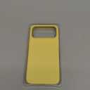 ORNARTO Compatible with iPhone 17 Pro Max Case 6.9", Slim Liquid Silicone 3 Layers Soft Gel Rubber Shockproof Protective Cover with Anti-Scratch Microfiber Lining-Buttercream Yellow