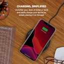 Belkin Quick Charge Wireless Charging Pad - 10W Qi-Certified Charger Pad for iPhone, Samsung Galaxy, Apple Airpods Pro & More - Charge While Listening to Music, Streaming Videos, & Video Calls - Black