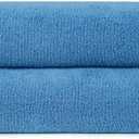 Amazon.com: Amazon Basics 2 Piece Quick-Dry Oversize Bath Towel, 100% Cotton, Lake Blue, 54" x 30"