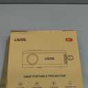 Mini Projector with WiFi and Bluetooth, 1080P/4K Supported Movie Projector with 5G WiFi 6, USB-C Fast Charging | Portable Projector for Bedroom, Small Projector Wide Compatible, (Navy Blue)