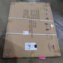 Amazon Basics Rectangular Bulletin Board, Cork Board for Wall, Vision Board for Classroom and Office, Aluminum Frame, 35" x 47", Brown