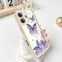 Case for iPhone 17, Silicone Shockproof Cover Women
