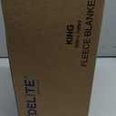 BEDELITE Fleece Blanket King Size Blankets for Bed, Luxury Plush Cozy Fuzzy Blanket 108x90 inches, Super Soft Warm Lightweight Throw Blanket All Seasons Suitable, Light Camel