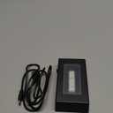 LED Light Base Rectangle Display Stand, 3D Crystal Light Base with 7 Color and USB Cable, Multicolor Lighted Rectangle Stand for Crystal Glass Ball/Art Display/Holiday Party Decoration(Black) (Black)