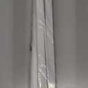 LazBlinds No-Drill Cordless Zebra Blinds - Dual Layer Light Filtering & Room Darkening, Free-Stop Lift, Easy Install, Day & Night Privacy with Valance for Window 23" W x 64" H, White