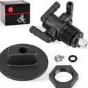 Fuel Tank Valve Petcock 3 Way & Knob NUT For Polaris Sportsman 335 400 500 600 700 Twin Magnum Trail Boss 325 330 500 7052161 5432559