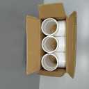 3Pack 3 Way 2" PVC Tee Pipe Fittings Adapter (Socket x Socket x Socket) Furniture Grade SCH40 2 Inch PVC Elbow Pipe Connector for DIY PVC Shelf Garden Support Structure Storage Frame