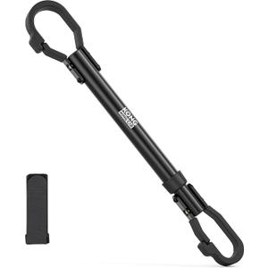 Bike Crossbar Adapter for Bike Rack - Top Tube Cross-Bar Adjustable - Bicycle Bike Adapter Bar for Low-Step Step-Through Bikes, BMXs, Ladies and Kids Bikes 70 lbs Capacity (Bike Crossbar)