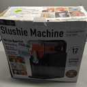 Slushie Machine: No Ice Needed Slushy Machine for Home, 6 Preset, Real-Time Temp Display, Auto-Clean | Frozen Margaritas, Cocktails, Frappés, Ice Cream, Smoothies, Milkshakes,Summer Parties