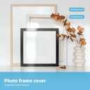 Art3d 5-Pack of 16x20" PET/Plexiglass Sheets, Transparent Clear Flexible Plastic Sheet Panels for Craft, Picture Frames, Sign Blank, DIY Display Project