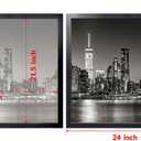 Annecy 22x22 Picture Frame Black（1 Pack）, 22 x 22 Picture Frame for Wall Decoration, Classic Black Minimalist Style Suitable for Decorating Houses, Offices, Hotels