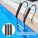 3 Pack Pipe Insulation Foam Tube,15.7 Inches Multi-Purpose Black Foam Pipe Protection for Outdoor Indoor Swimming Pool Handle,Door Handles and Winter Water Pipes