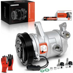 A-Premium A/C Compressor with Clutch Compatible with Dodge Nitro 3.7L 2007-2008, Jeep Liberty 3.7L 2006-2008, Sport Utility