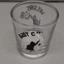 Best Cat Dad Gifts for Men Funny - Black Cat Lover, Owner, Themed Gifts for men on Fathers Day, Birthday, Christmas, Valentines - Dad Whiskey Glass 11oz