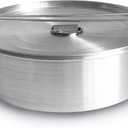 Flan Mold with Lid - Oversized XL (10.5 x 3.2 in) - Authentic Mexican Flan Pan - Flan Molds for Baking with Water Bath - Molde para Flan - Flaneras Moldes con Tapa Bao Maria