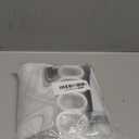 Black and White Shower Curtain, Modern Abstract Black Marble Shower Curtain for Bathroom Aesthetic Ink Texture Waterproof Shower Curtain Set with Hooks, 72x72 Inch