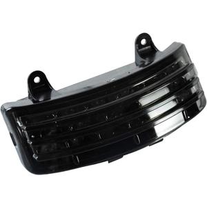 HDBUBALUS Tri-Bar Rear Fender LED Brake Tail Light Turn Signal Lamp Fit for Harley 2006-2009 Street Glide FLHX EFI FLHXI