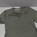 Lalabu The Dad Shirt | Hands-Free Baby Carrier for Dad with Kangaroo Pouch | Engineered for Bonding, Safety, & Comfort for Newborns Up to 15 Lbs. | CPSC Compliant (Large, Short Sleeve - Fern)