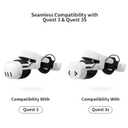 ANNAPRO A3 Max Battery Head Strap for Meta Quest 3/Quest 3S, 20W Fast Charging 10,800mAh Magnetic Battery, Ultimate Comfort & Extended Playtime Compatible with Quest 3S/3 Accessories, White