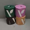 Amazon Aware 100% Bamboo 3-Ply Toilet Paper, Unscented, 24 Rolls, FSC Certified, 350 Sheets, 8400 Count, Pack of 24, Plastic-Free