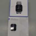 COCO BT2-Z Bluetooth Smartwatch for Seniors Men and Women, Personal Emergency PERS, Health Monitor, Heart Rate, Blood Oxygen Measuring, Fall Detection, Medication Reminder (Silver)