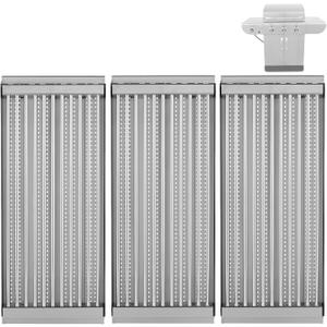 18 7/16" Stamped Stainless Steel Cooking Grid Replacement Emitter Set for Charbroil Tru-Infrared Grill 463241314 463270512 463270909 463270912 463241313, Parts for Kenmore 415.16167210