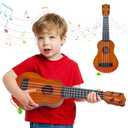 Kids Toy Ukulele Guitar,17 Inch Classical Guitar Musical Toy,4 Strings Guitar Ukulele Educational Learning Toy for Toddlers and Preschoolers
