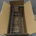 Large Dish Drying Rack, Expandable Dish Rack, 304 Stainless Steel Dish Racks for Kitchen Counter, Multifunctional Dish Drainers with Utensil Holder & Cutting Board Holder