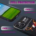 Cool Basketball Sports Sneaker Phone Case for iPhone 16 Pro Case for Boys Men Shockproof Street Designer Aesthetic Compatible with iPhone 16 Pro (Air Red TPU)