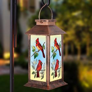 Solar Lanterns for Garden Decor, Waterproof Design Solar LED Hanging Lights for Yard, Patio, Lawn, and Porch, Gifts for Mom, Grandma(Limb)