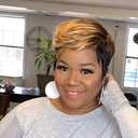 QITAQOTA Pixie Cut Wig Short Wigs For Black Women Fluffy Colorful Wig Wigs for Women Short Cut Wigs For Black Women Cosplay Halloween Wig