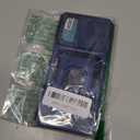 for Moto G 2025 Case,with HD Screen Protector & Camera Cover,[Military Grade] 16ft.Drop Tested Cover with Magnetic Ring Holder Kickstand Protective Case for Motorola Moto G 2025, Blue