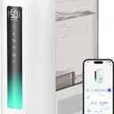 DREO 6L Humidifiers for Bedroom, Smart Warm & Cool Mist for Large Room, 60Hr Quiet Runtime for Baby, Plant, Humidity Sensor, Indicator Light, 12H Timer, Google/Alexa, Grey